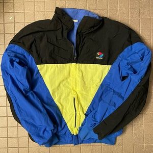 Vintage Good condition sz L fleece insulated windbreaker